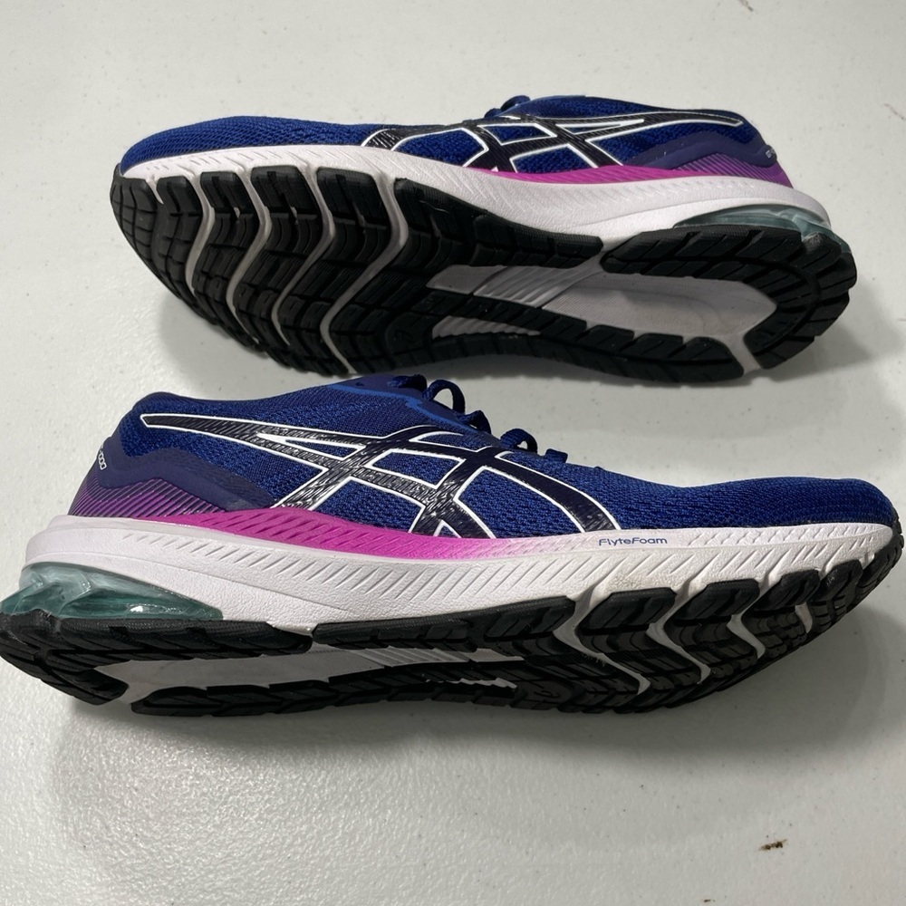ASICS  GT-1000 Women's Purple and Blue Athletic Shoes Size 8 SB-FA - Picture 6 of 7